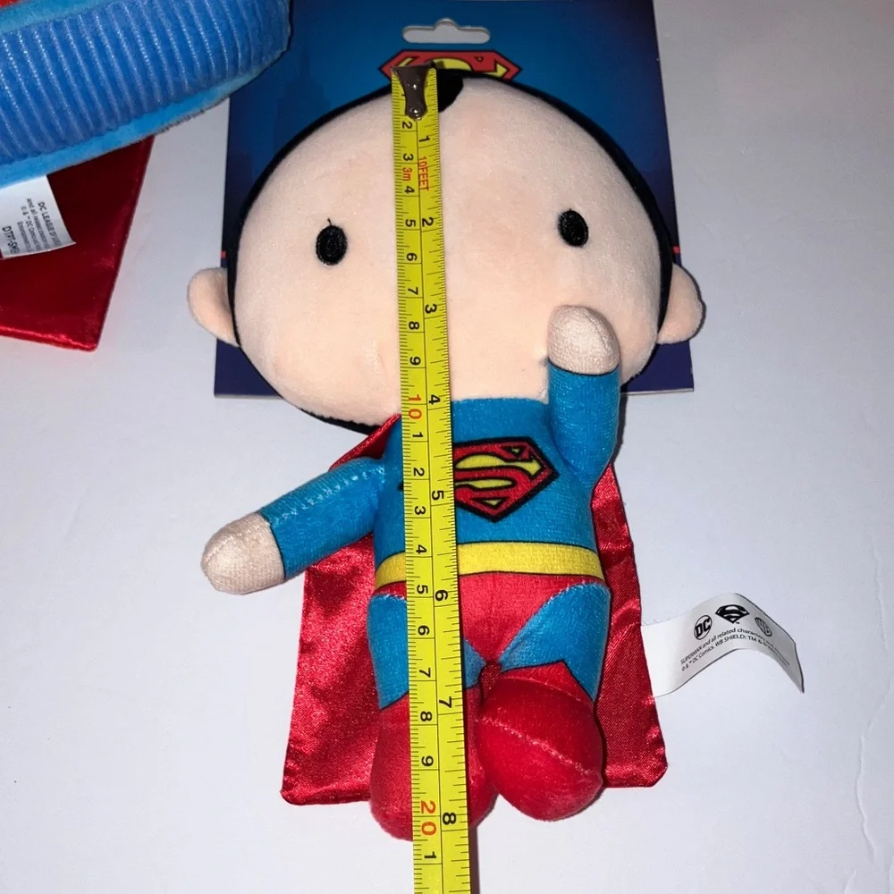DC Superman Red and Blue Pet Toy Set Squeak‎ & Crinkle